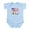 Sky Blue, variant on CafePress - USA Soccer Body Suit - Baby Light Bodysuit, Size Newborn - 24 Months
