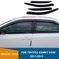 thumbnail image 2 of Car Window Visor Sun Rain Guard For Toyota Camry XV50 2011 2012 2013 2014 Wind Deflector Accessories, 2 of 6