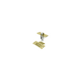 thumbnail image 2 of RCA336U3 Roller Catch; Bright Brass Finish, 2 of 2