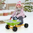 thumbnail image 2 of Gymax Kids Ride-On Sand Dumper Outdoor Sandbox Toy w/ Controllable Shovel & 4 Wheels, 2 of 10