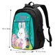 thumbnail image 5 of Easygdp Happy easter Mochila para Laptop de Viaje con Puerto USB, Mochila para Laptop con Puerto de Carga USB para Mujeres y Hombres, 5 of 7