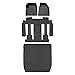thumbnail image 2 of MAXLINER Custom Fit 2 Row & Cargo Liner Behind The 2nd Row Black Floor Mat Liner Set Compatible with 2009-2017 Buick Enclave/ 2009-2017 Chevrolet Traverse (Only with 2nd Row Bucket Seats), 2 of 4