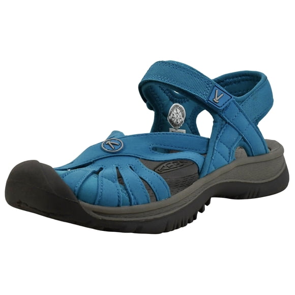 Sandalias casuales cerradas para mujer KEEN Rose color azul fiordo, talla 10