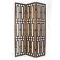 thumbnail image 1 of Wayborn Chinese Oakwood Bookmark Room Divider in Brown, 1 of 1