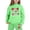 1-Light Green2889, variant on WOYY Toddler Girls Tracksuit Hearts Print Pullover Hoodie Jogger Sweatpants Outfits Kids Clothing Sets, Sizes 2-13