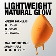 Real Techniques Miracle Complexion Makeup Sponges, for Liquid & Cream Foundation, 4 Count