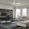thumbnail image 4 of 48" 3 Blades Modern Smart Wifi Ceiling Fan with LED Light and Remote Control, 4 of 7