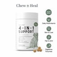 thumbnail image 4 of Chew + Heal All in 1 Dog Multivitamin (120 Soft Chews) Supplements for Skin, Coat, Hip and Joint Support, 4 of 7