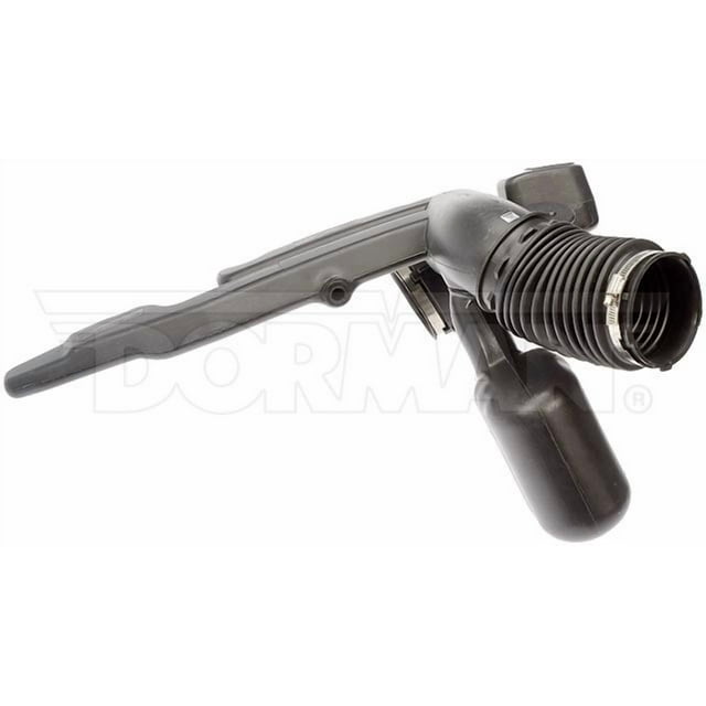Dorman Air Intake Hose 696-010 OE Solutions; OE Replacement; Molded Assembly; 4 Inch Outside Diameter; Rubber; One Piece; With Clamps