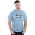 thumbnail image 2 of Skiing Mens T-Shirts T Shirts Tees Tshirt Life is Crap Ski Jump Winter Sport Gift Idea, 2 of 2
