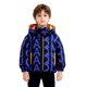 thumbnail image 2 of Parkas de manga larga para niñas, niños y niños, ropa de abrigo con capucha, ropa para niños de talla mediana y grande, chaqueta de plumón gruesa con letras, chaqueta corta con capucha, tops de algodó, 2 of 6