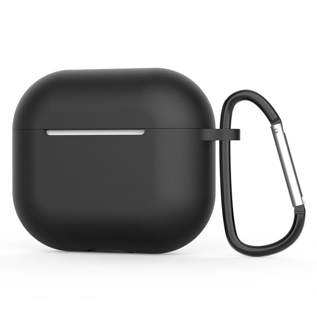 PANDACO Étui Souple Noir pour Boîtier de Recharge AirPods (3e Gén.)