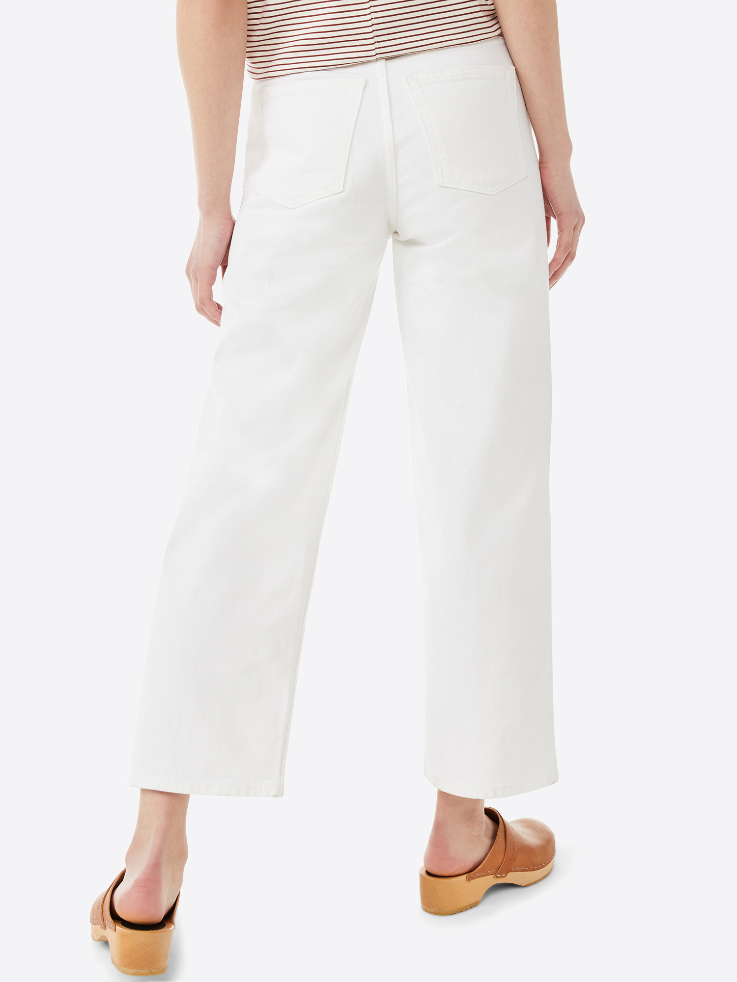 Free Assembly Women's Cropped Wide Straight Jeans - image 5 of 7