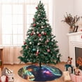 thumbnail image 7 of Picia Cosmic Cat In Window Print Christmas Tree Skirt , Christmas Tree Skirt Ornaments for Merry Christmas Holiday Party Decorations Indoor Outdoor-36", 7 of 7