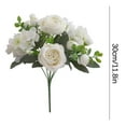 thumbnail image 2 of Antqov Artificial Flowers Silk Rose Flower Bouquet Lifelike Fake Flowers Faux Roses Bulks for Wedding Home Party Decoration Gifts for Mom, 2 of 3