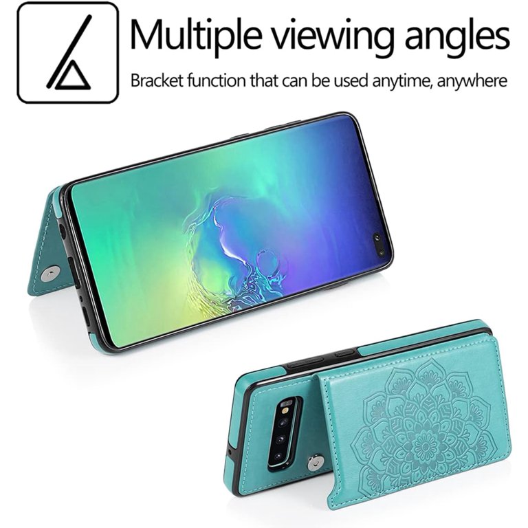 Design for Samsung Galaxy S10E Case with Tempered Glass Screen