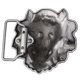 thumbnail image 4 of Jeans BLESIY 3D Lion Head Hebilla de cinturón occidental, 4 of 4