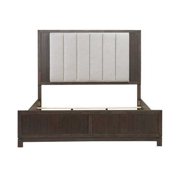 Liberty Furniture Modern Edge Queen Uph Bed - Brown