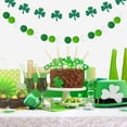 thumbnail image 6 of WRITWAA Wood Bead Garland with Tassels and Green Shamrock Charm, Hanging Decor for Home, Party, Seasonal . Patrick's Day Decoration, 6 of 7