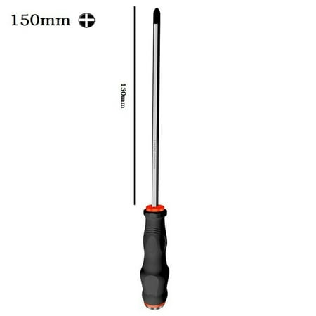 

1PC 100/125/150mm Longer Slotted Cross Screwdriver Hammerable Hand Repair Tool