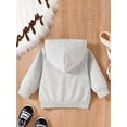 thumbnail image 4 of Genuiskids Toddler Infant Boys Girls Western Hoodie Sweater Long Sleeve Mama Raised Me Cow Head Print Tops Fall Oversized Sweatshirt Tops, 4 of 9
