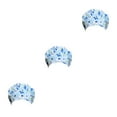 thumbnail image 1 of Transemion Operating Hats Nurse Durability Gourd-shaped Button Bright Colors Tie Back Multifunctional Work Uniform Working Caps G-07 3Set, 1 of 6