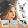 thumbnail image 1 of Xihbxyly Juego de Pinzas para El Cabello, Peines Flexibles para Peinar, Almohadilla Cómoda para Dar Volumen, Rizos Fáciles, Uso Diario para Bodas y Fiestas, para Todo Tipo de Cabello, Diseño Ligero., 1 of 3