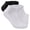 Black/White, variant on 12 Pairs Men's Athletic Running Cotton Ankle Low Cut Socks Breathable Cushioned White