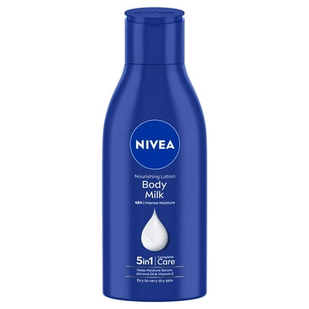 NIVEA Body Lotion, Nourishing Body Milk, For Very Dry Skin, 120ml