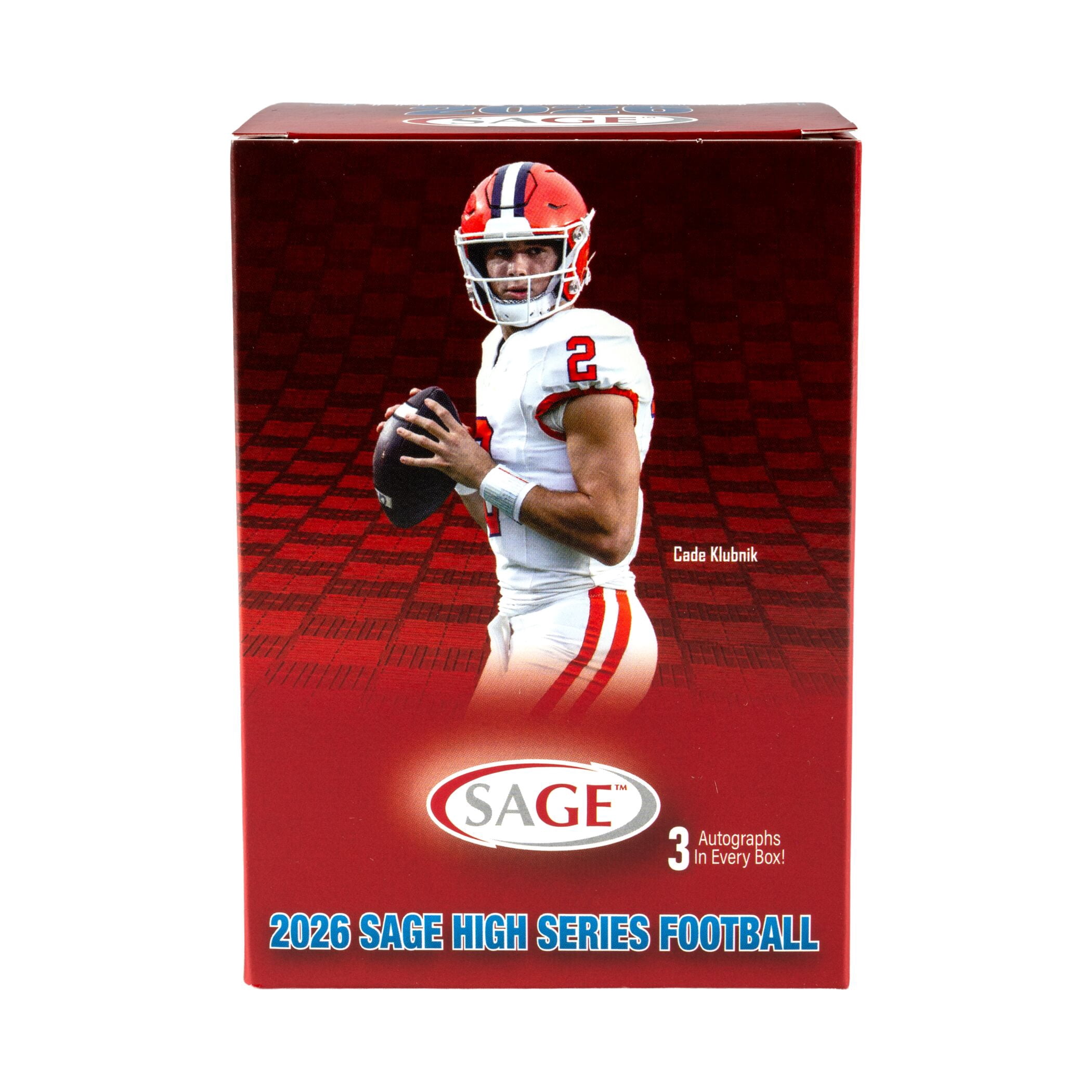 26 Sage High Series Football Trading Cards Blaster Box