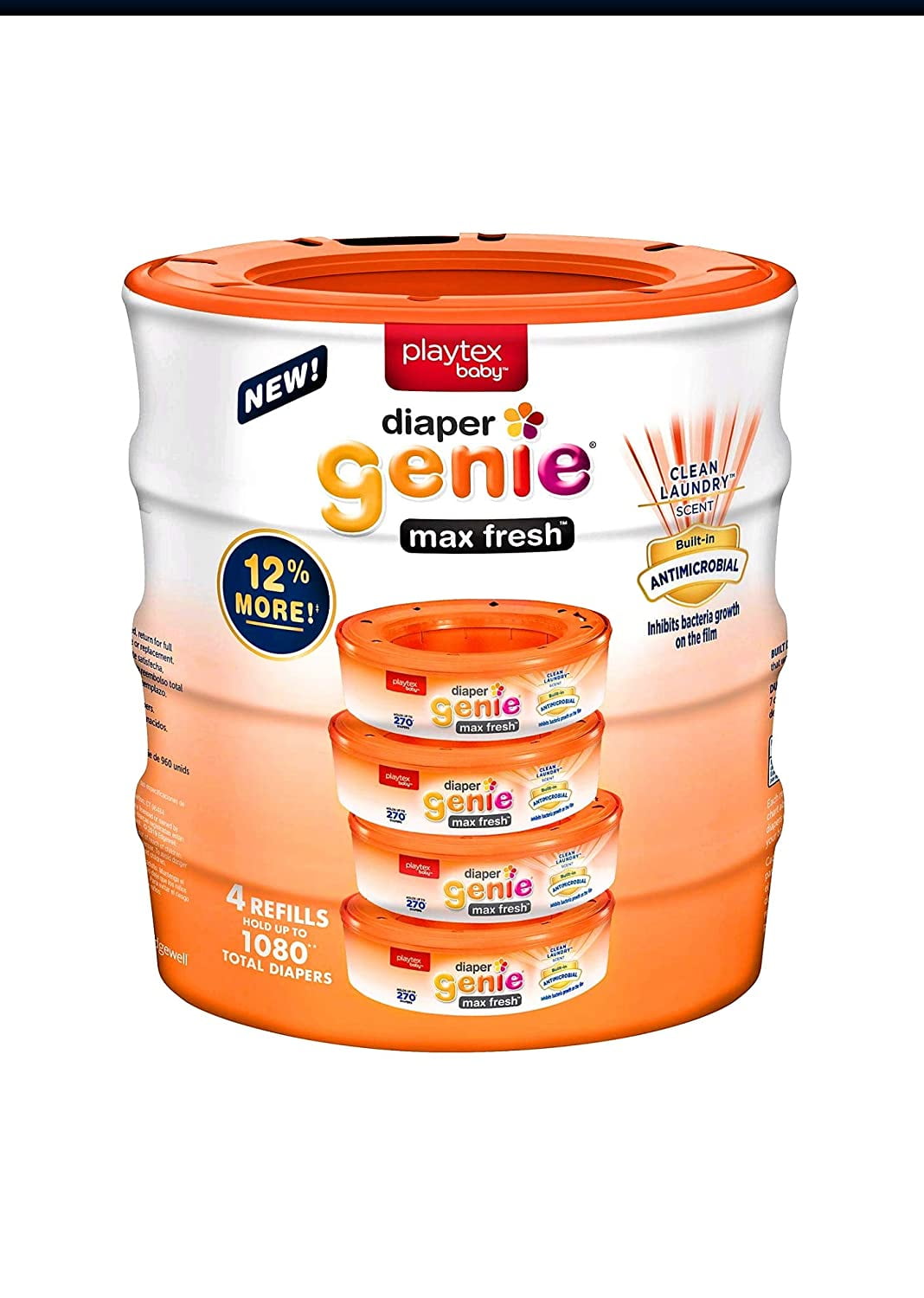 Playtex Genie Max Fresh 4 Refills