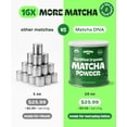 thumbnail image 2 of MatchaDNA Certified USDA Organic Matcha Green Tea Powder Can 16 oz (454 G), 2 of 7
