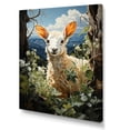 thumbnail image 2 of Designart "Explorer Pastoral Goat Mountain wall art I" Animals Canvas Print, 2 of 5