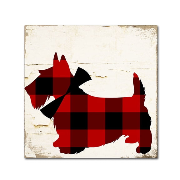 Trademark Fine Art "Scotty I" Canvas Art by Color Bakery