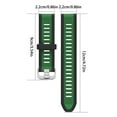 thumbnail image 3 of Pulsera de silicona deportiva de color sólido a prueba de sudor con ajuste cómodo y amplia compatibilidad compatible con Smartwatch, 3 of 5