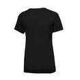 thumbnail image 3 of Icon Sports Women's Cotton Shirt - Blackout Series - USWNT Women's Team Logo [US Soccer, Medium], 3 of 4