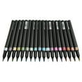 18 Colors Metallic Marker Pens Smoother Writing Odorless Quick Dry