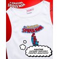 thumbnail image 4 of Marvel Spider-Man Womens Graphic Tees Short Sleeve Crop Top & Tank Top Graphic T-Shirts for Women, 4 of 7