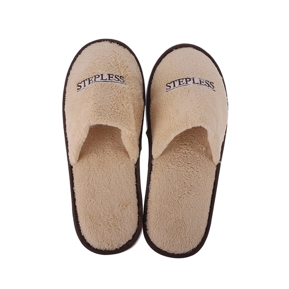 Qarigey 1 par de Zapatillas de Terciopelo EVA Zapatillas cálidas para Hombre Zapatos Antideslizantes Hotel Oficina en casa Calzado para Calzado