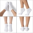 thumbnail image 5 of Ankle Socks Womens and Men Thin Athletic Running Low Cut No Show Socks With Heel Tab 6-10 Pairs, 5 of 5