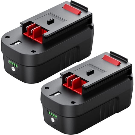 2 Pack for Black & Decker HPB18 18V 18Volt 3.0Ah Lithium-Ion Battery HPB18-OPE