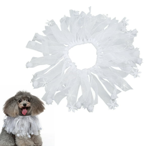 Disfraces Navideños Para Mascotas, Collar Navideño Atractivo Y Agradable Para La Piel Elástico Para Gatito Y Cachorro
