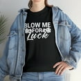 thumbnail image 7 of Blow Me For Luck Shirt, Lucky Dice Tee, Craps Table, Vegas Tshirt -ID: 1914, 7 of 7
