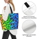 thumbnail image 3 of Fotbe Multicolored Butterflies Bolsa Tote Estética de Lona con Estampado para Mujer - Bolsa Reutilizable de Hombro Casual para Vacaciones, Compras, Trabajo y Gimnasio, 3 of 8