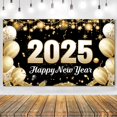 thumbnail image 1 of Banner Zeptrix Happy New Year 2025, 180 x 110 cm, poliéster, 1 of 7