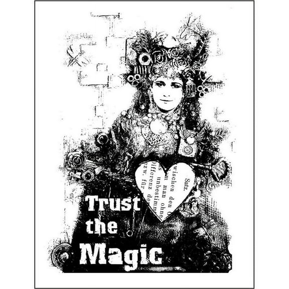 PRIMA MARKETING INC Wood Mounted Stamps-Trust The UPC 655350962227