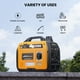 Maxpeedingrods 3500 Watt Super Silencieux Générateur Portable Camping-Car 47lbs Alimentation Électrique Légère Centrales Électriques de Secours à Domicile – image 3 sur 7