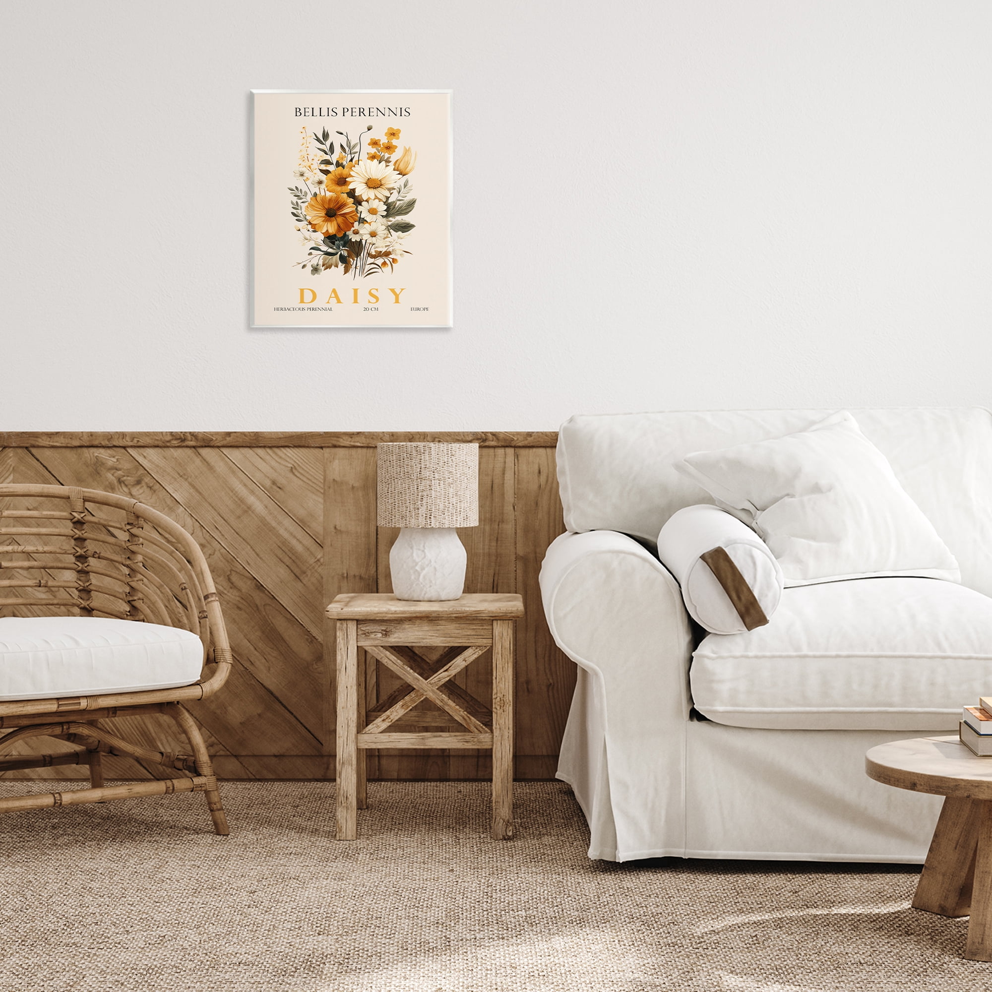 Stupell Industries Nature Daisy Bundle Wall Plaque Art, design by Christopher Giampietro