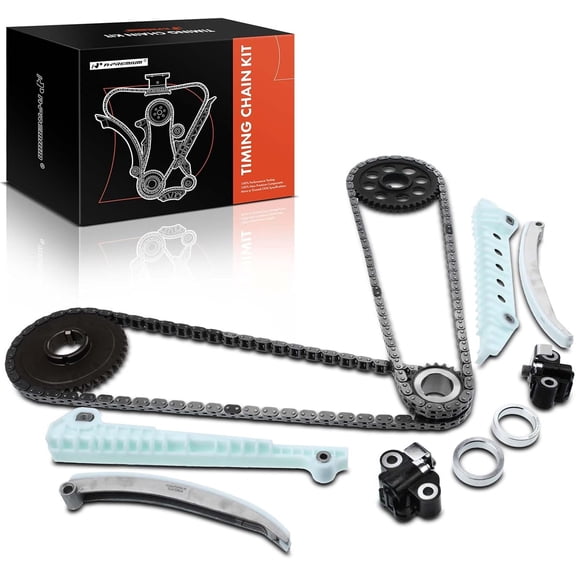 A-Premium Engine Timing Chain Kit W/Guide & Tensioner [fits SOHC, 8Cyl 4.6L] Compatible with Ford Crown Victoria 92-01, Expedition, Mustang & Lincoln Town Car & Mercury Grand Marquis 92-01 & More