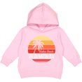 thumbnail image 2 of Inktastic Kailua Beach Hawaii Retro Sunset Toddler Hoodie, 2 of 4